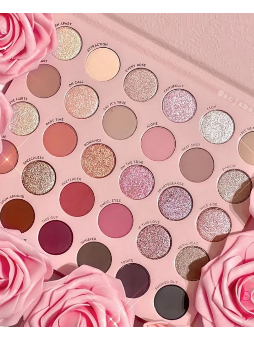 COLOURPOP SMOKE N’ ROSES EYESHADOWS